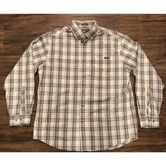 Eddie Bauer Other - Eddie Bauer Men's Large Checkered Long Sleeved Button Down Classic Fit Shirt